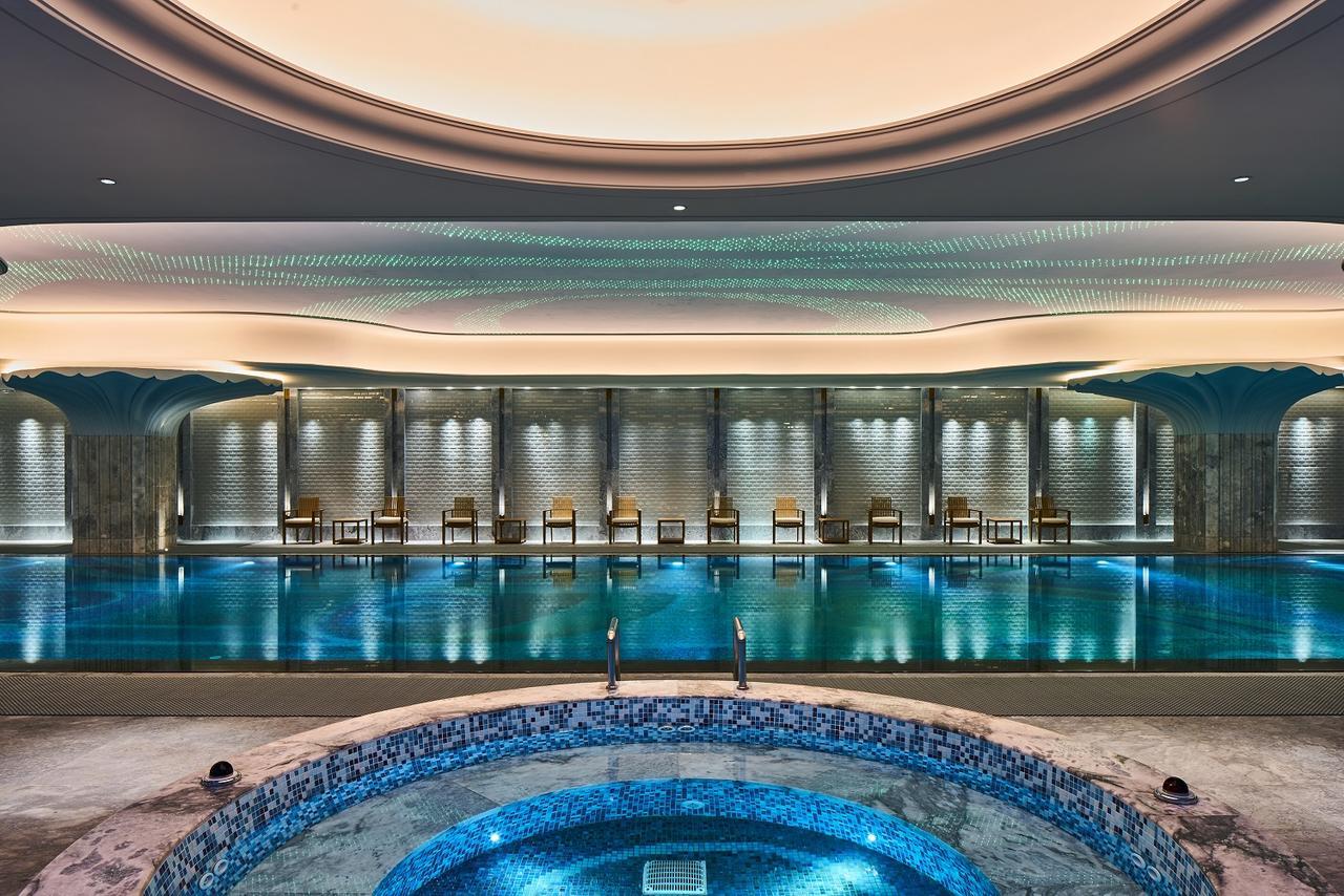 Wanda Vista Qingdao Movie Metropolis Hotell Exteriör bild