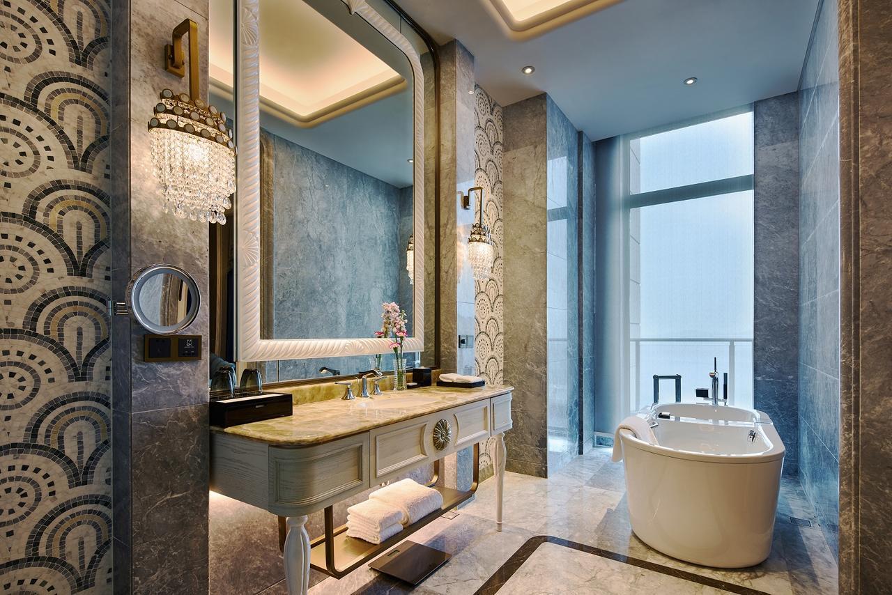Wanda Vista Qingdao Movie Metropolis Hotell Exteriör bild