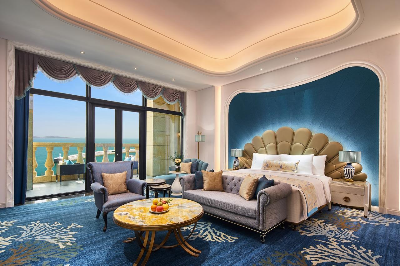 Wanda Vista Qingdao Movie Metropolis Hotell Exteriör bild