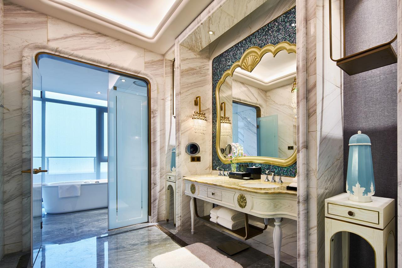 Wanda Vista Qingdao Movie Metropolis Hotell Exteriör bild