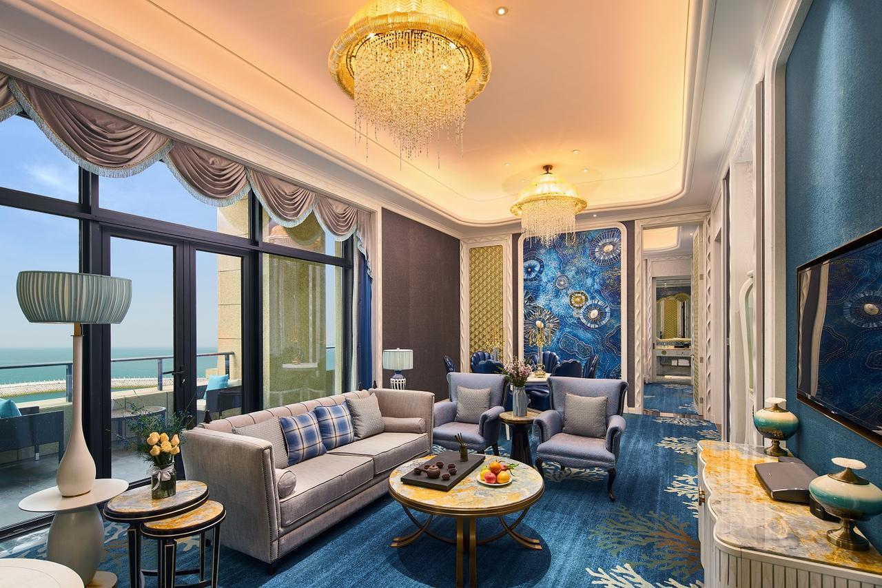 Wanda Vista Qingdao Movie Metropolis Hotell Exteriör bild