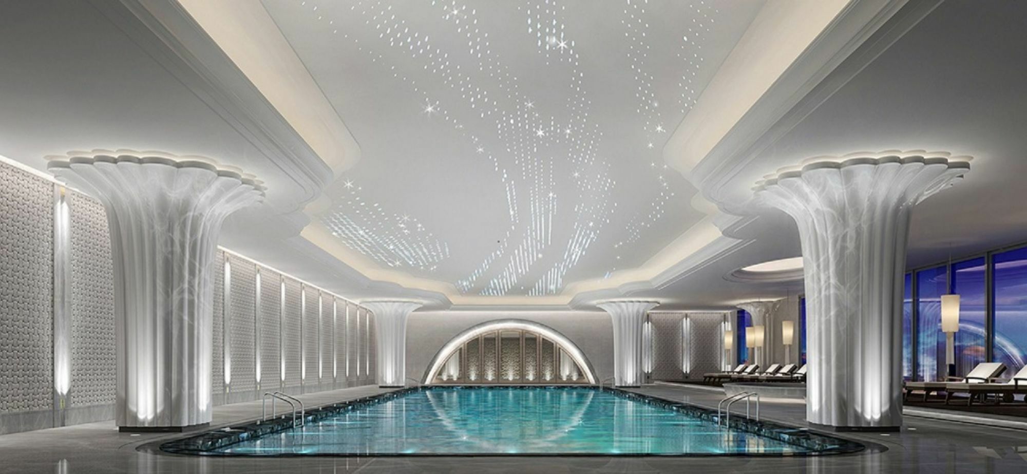 Wanda Vista Qingdao Movie Metropolis Hotell Exteriör bild