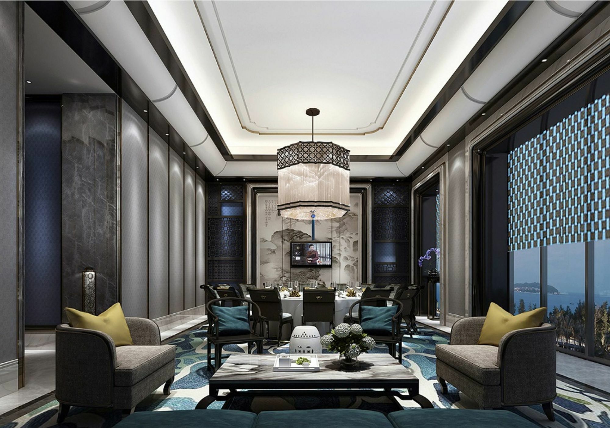 Wanda Vista Qingdao Movie Metropolis Hotell Exteriör bild