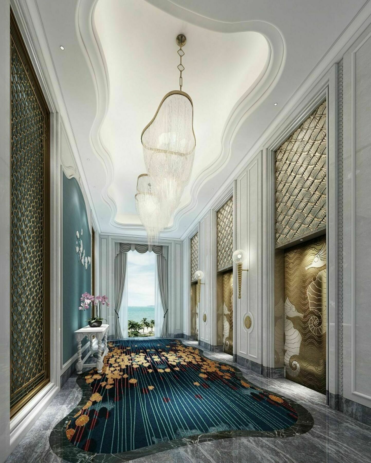 Wanda Vista Qingdao Movie Metropolis Hotell Exteriör bild